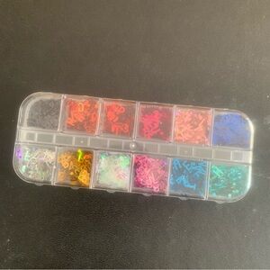 12 Colours Letters DIY Resin